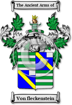 Von fleckenstein Family Crest Download (jpg) Legacy Series - 150 DPI